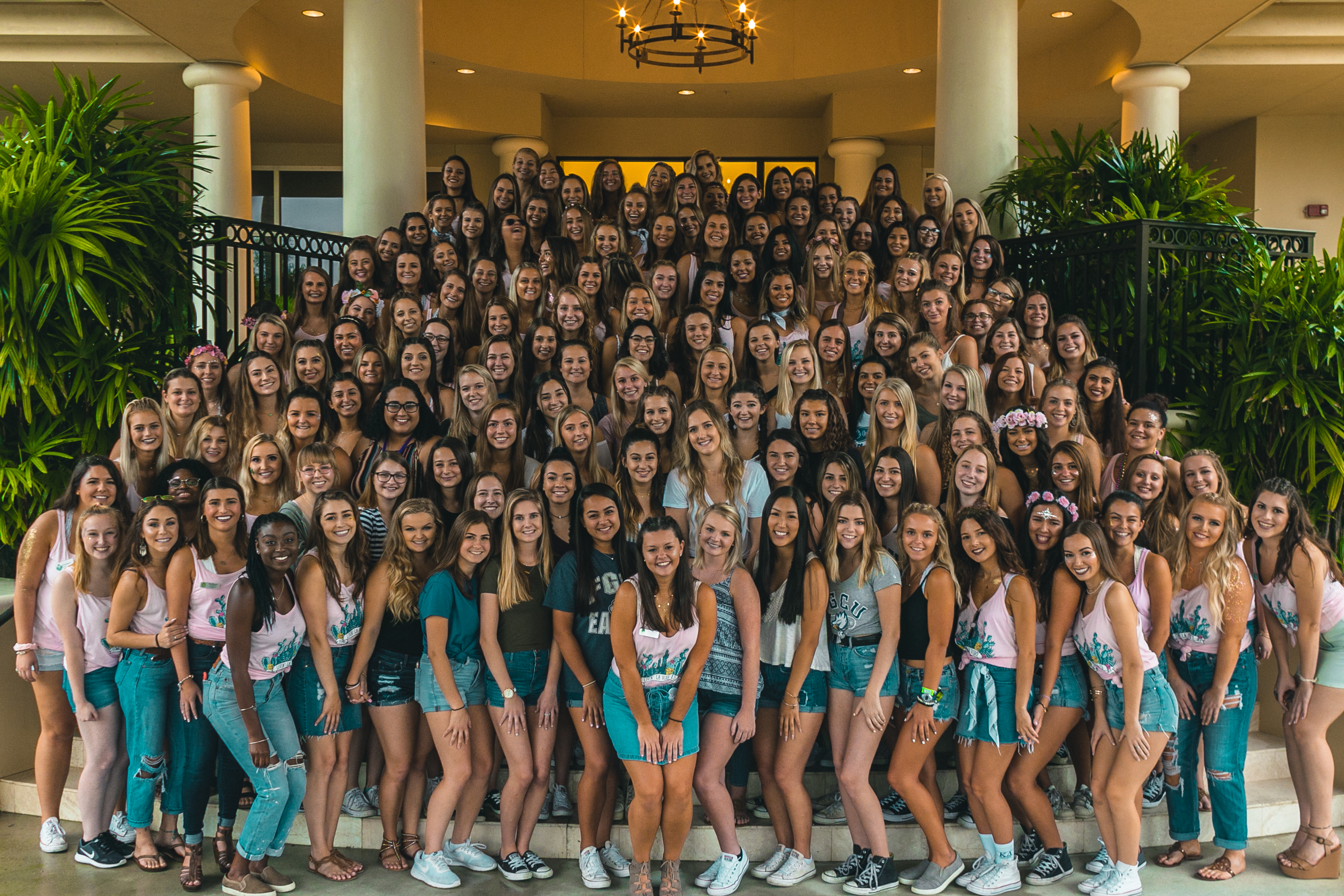 Kappa Delta Sorority Group Photo